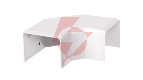 Naroże płaskie 25.2x20.2mm 90 kremowo-biały LHD 25x20 8913