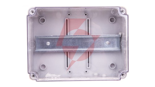 Obudowa 148x198x96mm IP65 z szyną OH-3B.1 Hermet Box 29.35