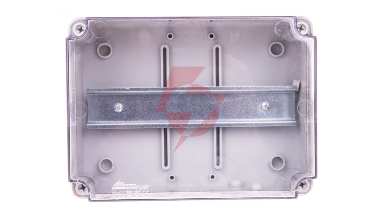 Obudowa 148x198x96mm IP65 z szyną OH-3B.1 Hermet Box 29.35