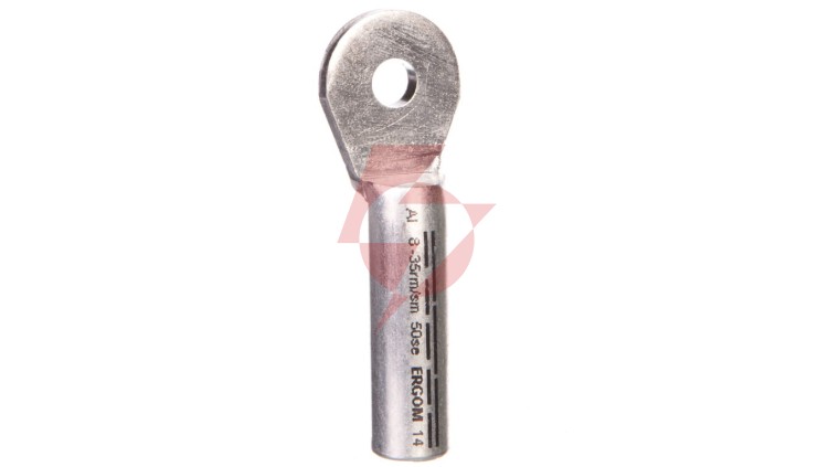 Końcówka oczkowa aluminiowa szczelna KRA 35/8 E12KA-01010100700