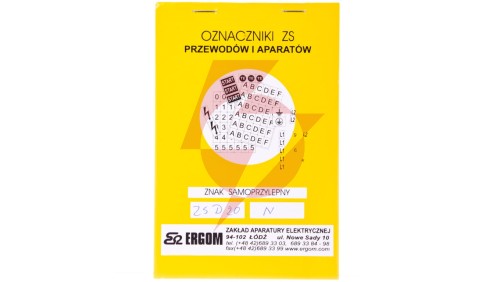 Znaki samoprzylepne ZS D20/N E04ZP-02030403500
