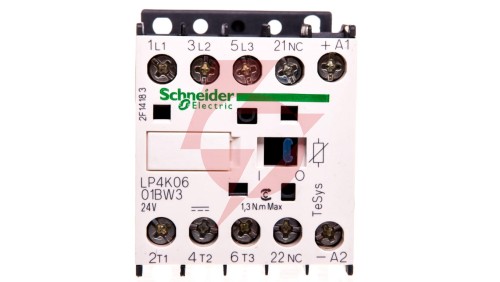 Stycznik mocy 6A 3P 24V DC 0Z 1R LP4K0601BW3