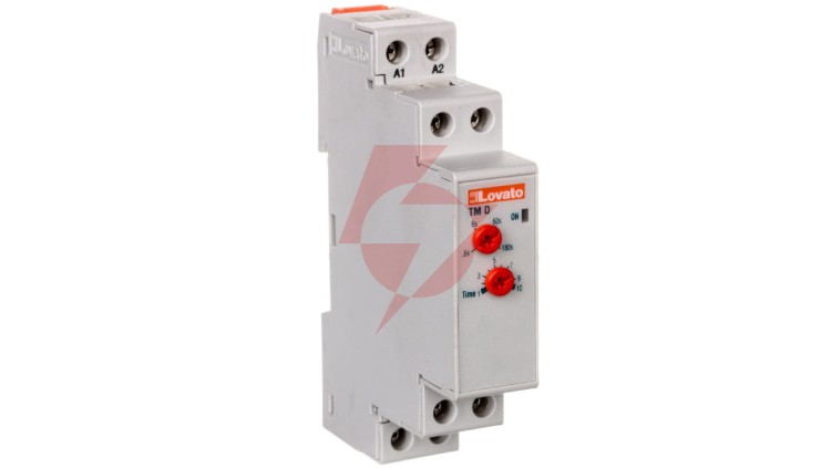 Przekaźnik czasowy 1P zwłoczny 0,06-180s 5A 24-240V AC/DC z opóźnionym odpadaniem TMD