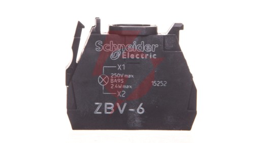 Zestaw świetlny O22 bez żarówki BA9S 250V ZBV6