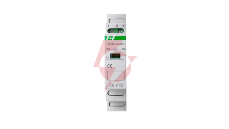 Lampka modułowa 1-fazowa zielony 10-30V AC/DC LK-712G-10-30V