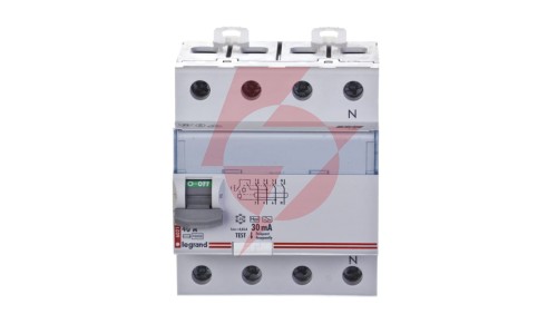 Wyłącznik różnicowoprądowy P 304 4P 40A 0,03A Typ F (HPI) SERII DX3 411695