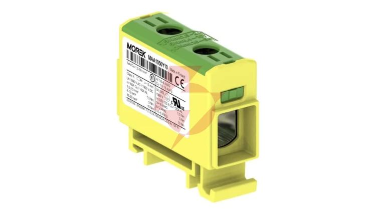Złączka OTL50 kolor żółto-zielony 1xAl/Cu 1,5-50mm2 1000V AC / 1500V DC Zacisk uniwersalny MAA1050Y10