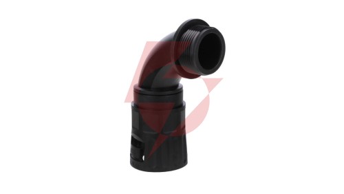 Dławnica poliamidowa kątowa do rur osłonowych PG21 IP66 czarna SFKD 21 E03DK-07070100601