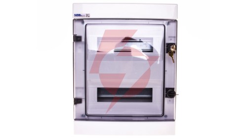 Rozdzielnica hermetyczna modułowa (500V AC ,1000V DC) 2x12 natynkowa IP65 RH-24/Z (z zamkiem) 36.25