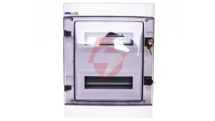 Rozdzielnica hermetyczna modułowa (500V AC ,1000V DC) 2x12 natynkowa IP65 RH-24/Z (z zamkiem) 36.25