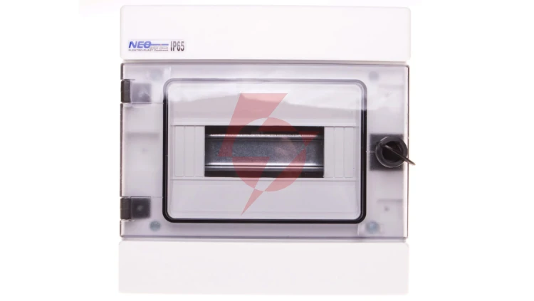 Rozdzielnica hermetyczna modułowa (500V AC ,1000V DC) 1x8 natynkowa IP65 RH-8 36.8