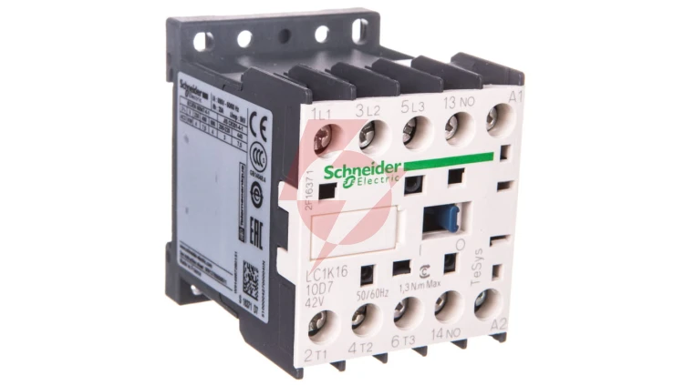 Stycznik mocy 16A 3P 42V AC 1Z 0R LC1K1610D7