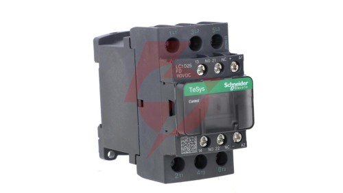 TeSys Deca Stycznik mocy 25A 3P 110V DC 1Z 1R LC1D25FD