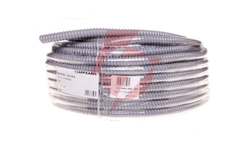 Rura ochronna karbowana PVC SILVYN EL 12x16,4 ciemnoszara 61747370 /30m/