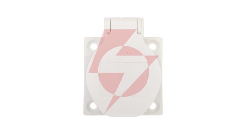 Gniazdo tablicowe 10/16A 2P+Z 230V białe IP54 1050-0ws