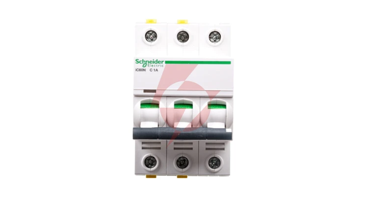 Wyłącznik nadprądowy 3P C 1A 6kA AC iC60N-C1-3 Acti9 A9F04301