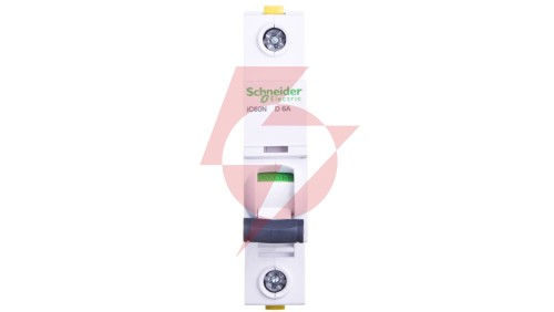 Wyłącznik nadprądowy 1P D 6A 6kA AC iC60N-D6 Acti9 A9F05106