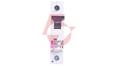 Wyłącznik nadprądowy 1P B 6A 6kA DC ETIMAT10 002127712