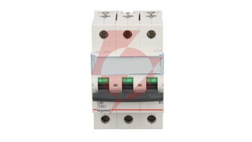 Wyłącznik nadprądowy 3P D 6A 6kA AC S303 TX3 403751