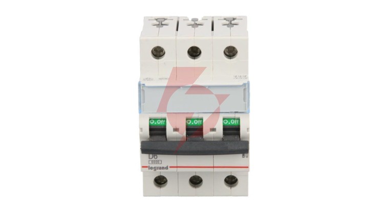 Wyłącznik nadprądowy 3P D 6A 6kA AC S303 TX3 403751