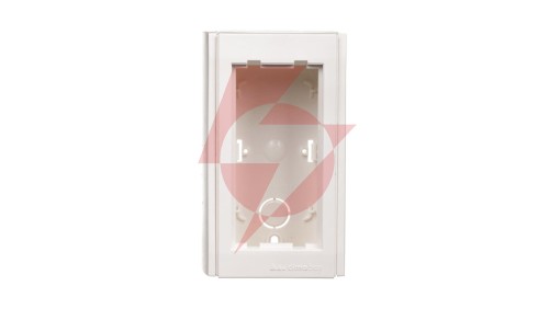 Simon Connect Obudowa CIMA PRO natynkowa pojedyncza 2xK45 czysta biel SBC100/9