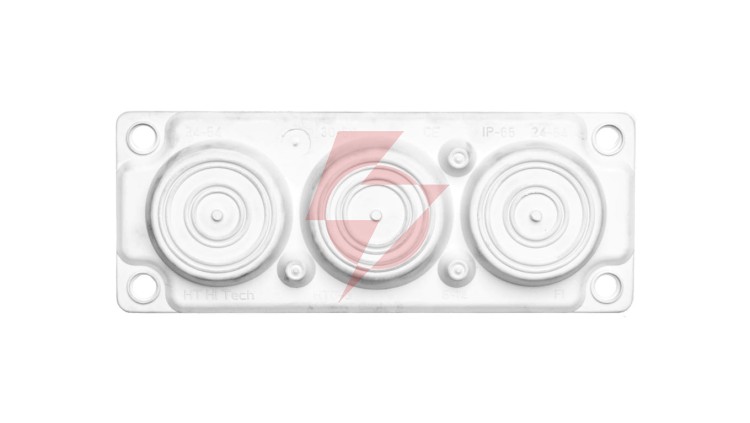 Przepust membranowy szary P-MB3 34.703