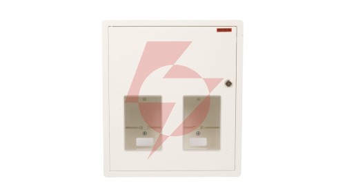 Szafka licznikowa podtynkowa 2-licznikowa 1-fazowe 12 modułów IP30 RW-1-2L-12 Z/O
