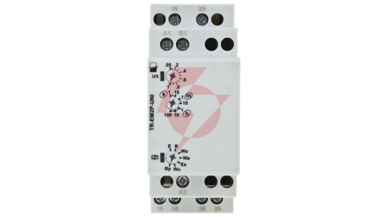 Przekaźnik czasowy 2P 8A 12-240VAC/DC wielofunkcyjny TR-EM2P-UNI 2613057