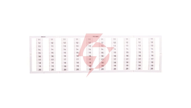 Oznaczniki WMB 10x 11-20 793-5603 /5szt./