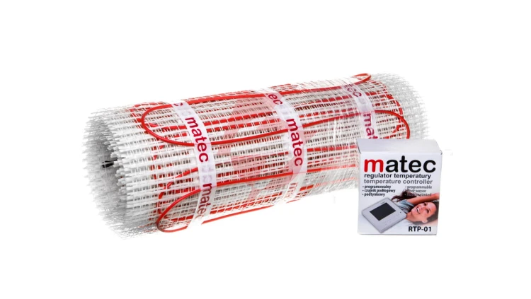 Zestaw grzejny jednostronnie zasilany STANDARD-PLUS 150W/m2 4m2 ZOJ-40 z regulatorem RTP-1 MTC10000027