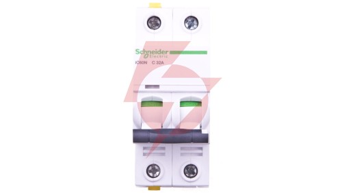 Wyłącznik nadprądowy 2P C 32A 6kA AC iC60N-C32-2 Acti9 A9F04232