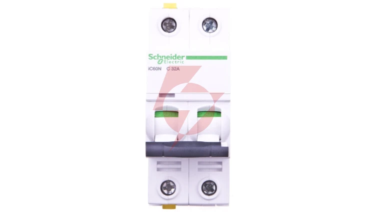 Wyłącznik nadprądowy 2P C 32A 6kA AC iC60N-C32-2 Acti9 A9F04232