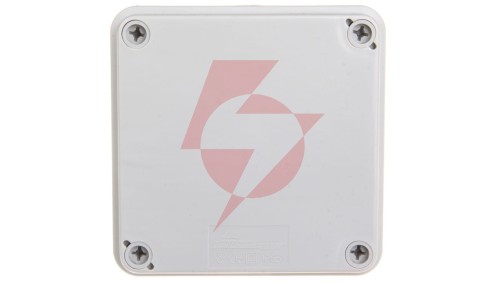 Puszka hermetyczna natynkowa 108x108x56mm IP65 szara PH-1A.1 28.11