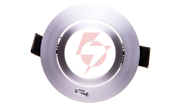 Oprawa punktowa 1x50W GX5,3 IIIkl. 12V IP20 EVIT CT-DTO50-AL aluminium 18561