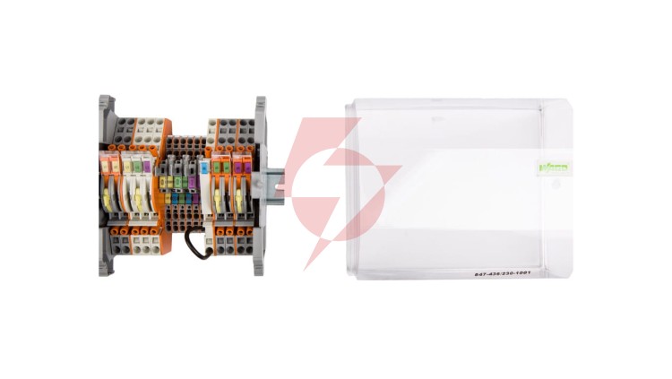 Listwa pomiarowa LPW 16-torowa 230V AC szeregowa 847-436/230-1001