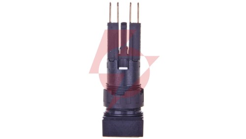 Napęd przycisku 18x18mm czerwony bez samopowrotu z podświetleniemQ18LTR-RT/WB 086448