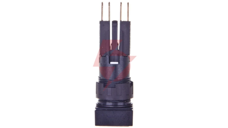 Napęd przycisku 18x18mm czerwony bez samopowrotu z podświetleniemQ18LTR-RT/WB 086448