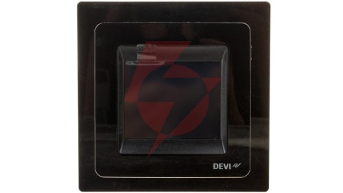 Termostat DEVIreg Touch 230V 16A 5-45C IP21 czarny 140F1069