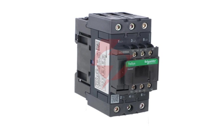 TeSys Deca Stycznik mocy 50A 3P 48V AC 1Z 1R (EVK) LC1D50AE7
