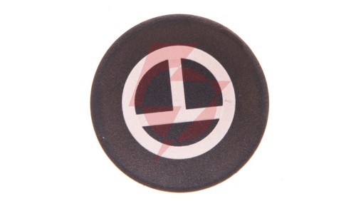 Soczewka przycisku 22mm płaska czarna z symbolem M22-XD-S-X11 218177