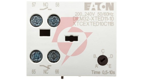 Elektroniczny moduł czasowy opoźnione opadanie 0,5-10s 1Z 1R 200 - 240V AC/DCDILM32-XTED11-10(RAC240) 104945