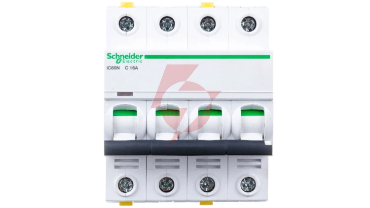Wyłącznik nadprądowy 4P C 16A 6kA AC iC60N-C16-4 Acti9 A9F04416