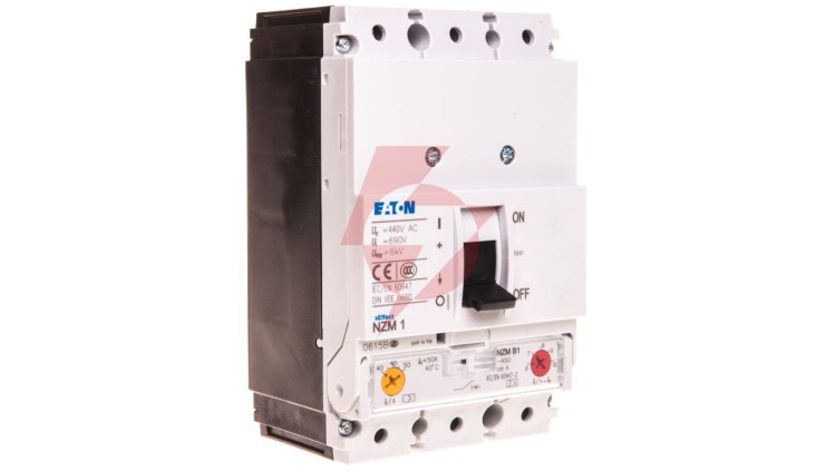 Wyłącznik mocy 50A 3P 25kA NZMB1-A50 259076