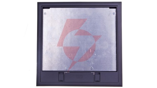 Kompletna kaseta z puszkami 12xM45, PA stalowo-szary RAL 7011 UD GES9-2 7011 7427470