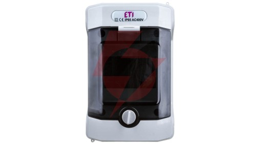 Rozdzielnica modułowa PV 1x4 natynkowa /transparentna/ UV 1500V DC IP65 ECH-4G DIDO 001101060