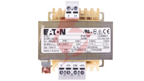 Transformator 1-fazowy 100VA 230/24V STI0,1(230/24) 046629