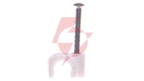 Uchwyt do kabli ISO 6mm z gwoździem 2x25mm 2006 25 RW 2225417 /100szt./