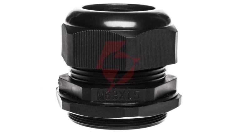 Dławnica kablowa poliamidowa M63 IP68 DP-EN 63 HM BK czarna E03DK-01040127001