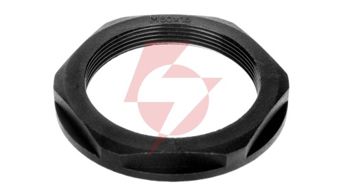 Nakrętka poliamidowa M50 czarna N 50M BK E03DK-02020300701 /10szt./