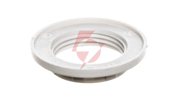 Pierścień do oprawki E14 bialy PL-713/0